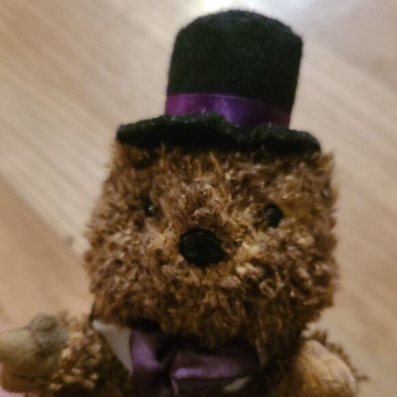 Punxsutawney Phil 2006 TY Beanie Baby Vintage Plush Stuffed Animal Groundhog Day - Picture 4 of 4